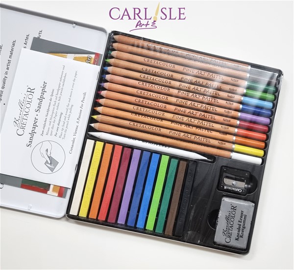 Cretacolor Carré Pastel - No. 111, Orange (Box Of 12)