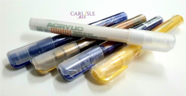 MONTANA: 0.7mm Extra Fine Nib Acrylic Paint Marker (Shock Yellow