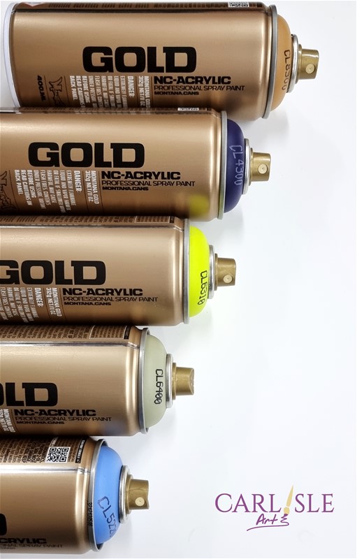 Montana GOLD Acrylic Spray Paint 400ml Olive Green