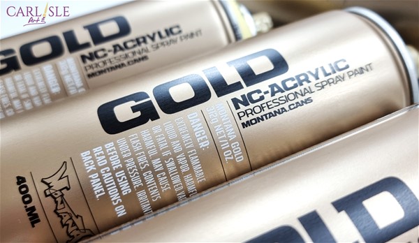 Montana Gold Acrylic Professional Spray Paint - Flash Yellow