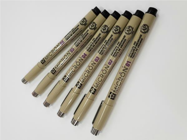 Sakura® Pigma® Micron® Pens (6-Pack)