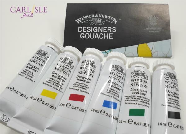 Winsor & Newton - Designers Gouache Primary Set