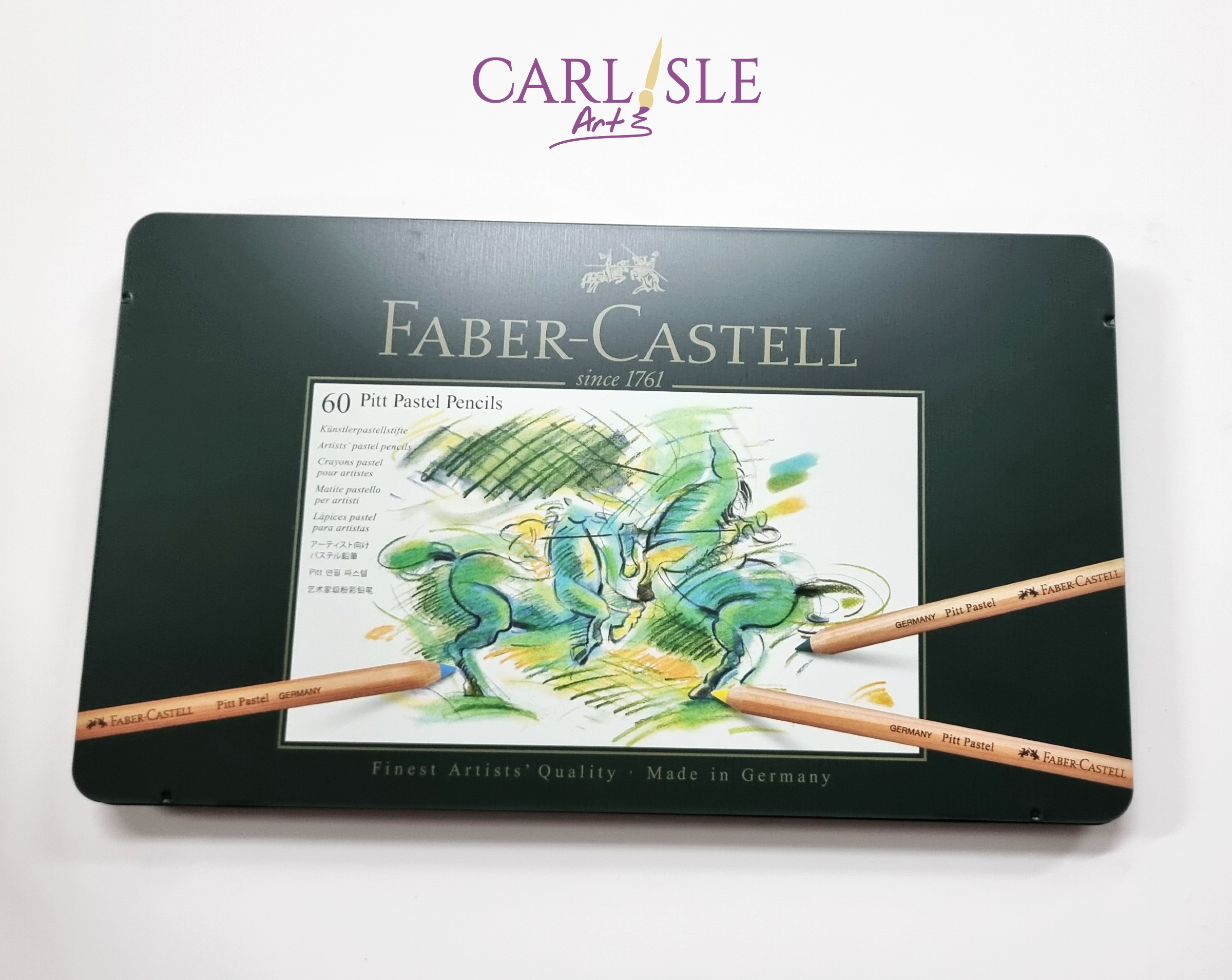 Faber-Castell Pastel Pencils Pitt (Lápices Pastel) - Set de 12