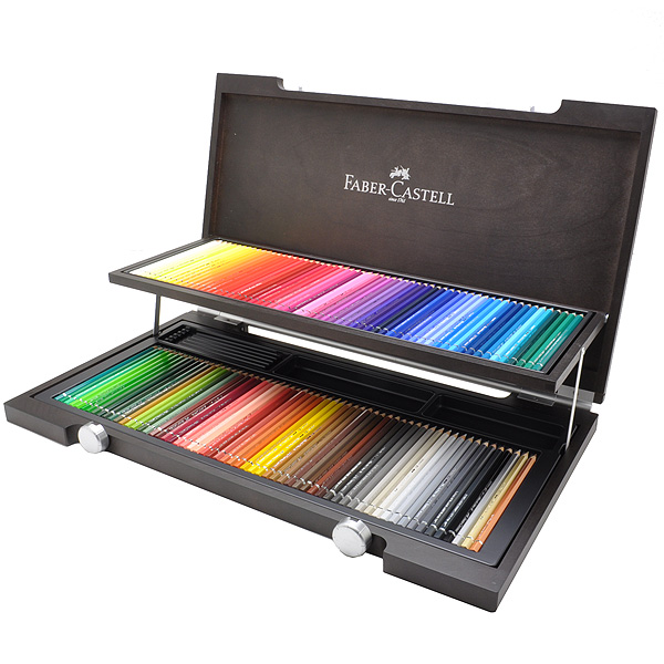 fabercastell120pencilsetwoodenboxset
