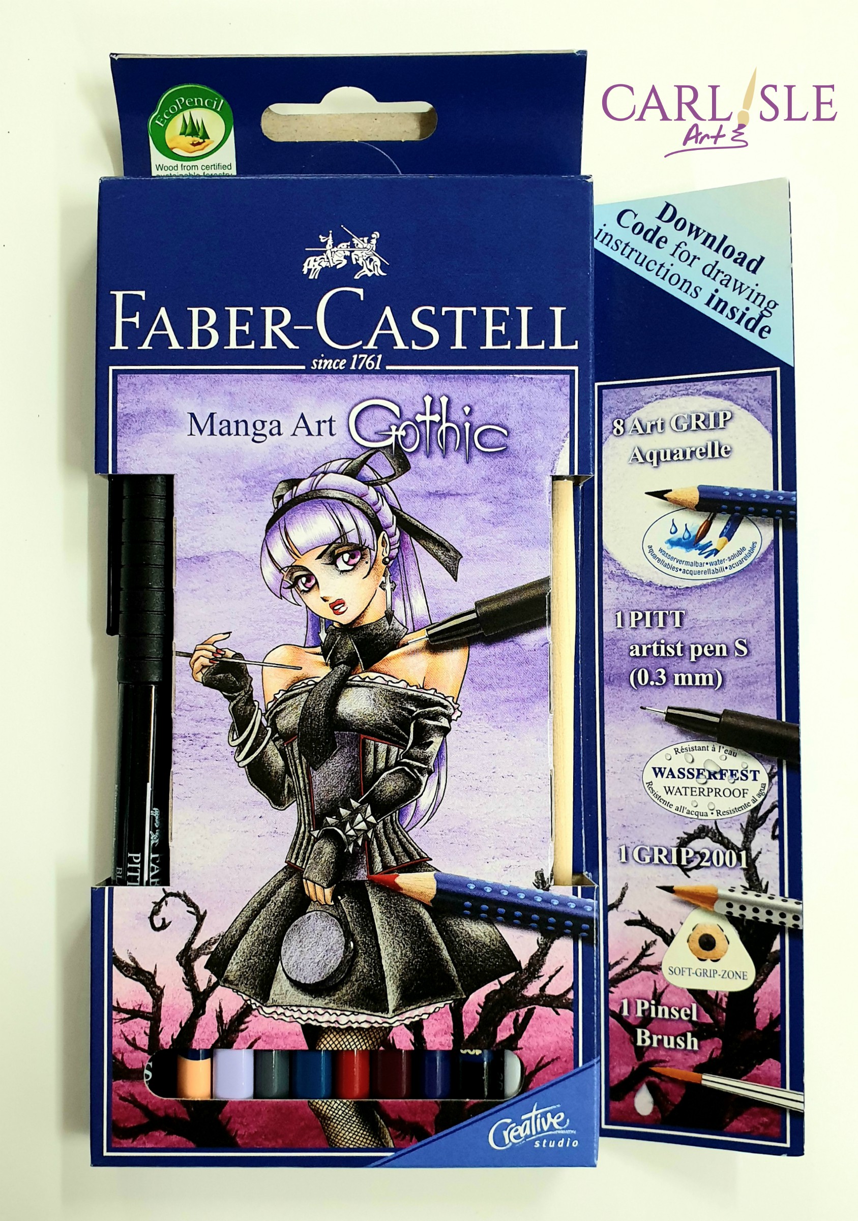 Faber-Castell Manga Art Gothic Set 793518965083 | eBay