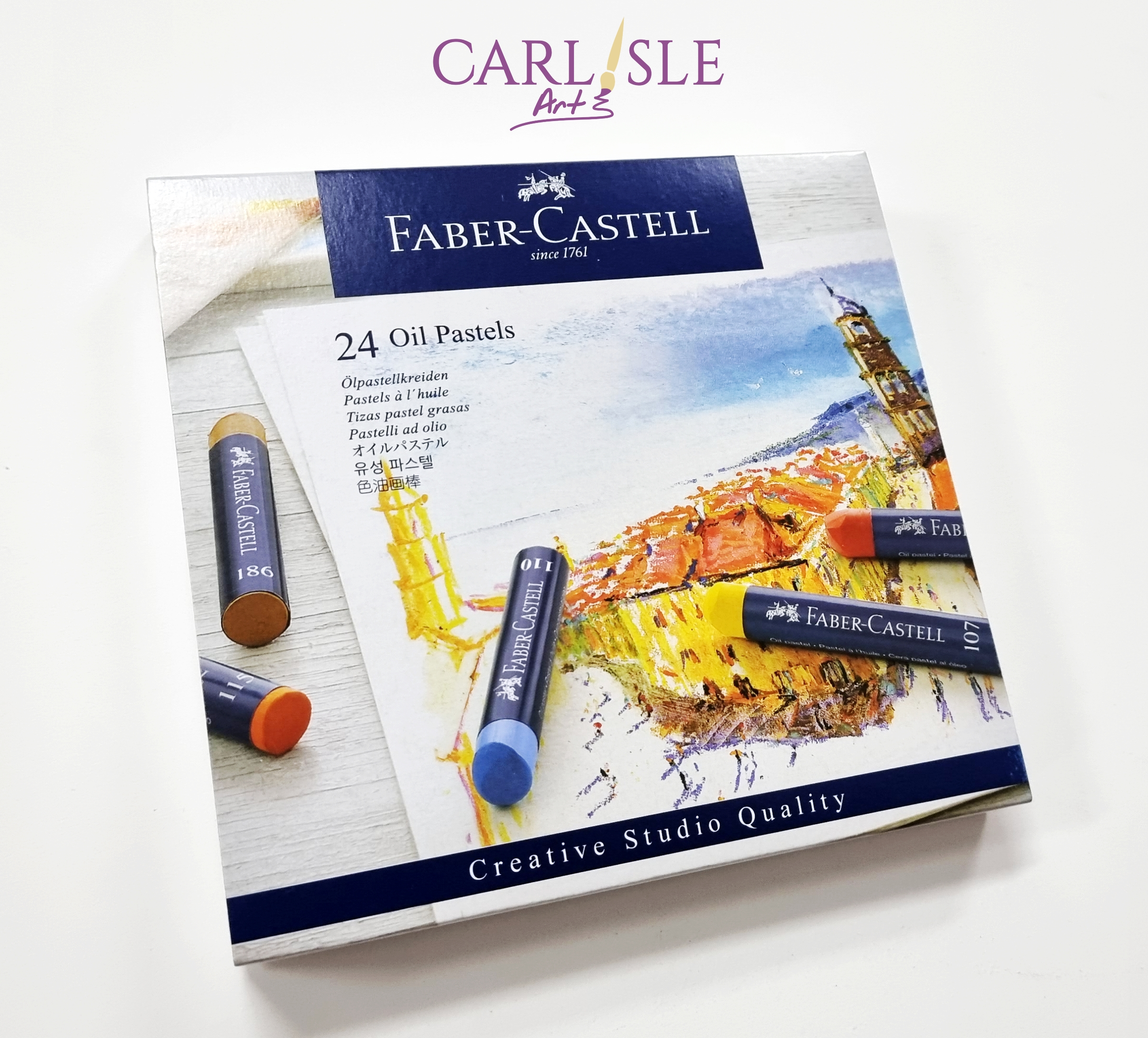 Faber-Castell Goldfaber Studio Soft Pastels (Set of 72)