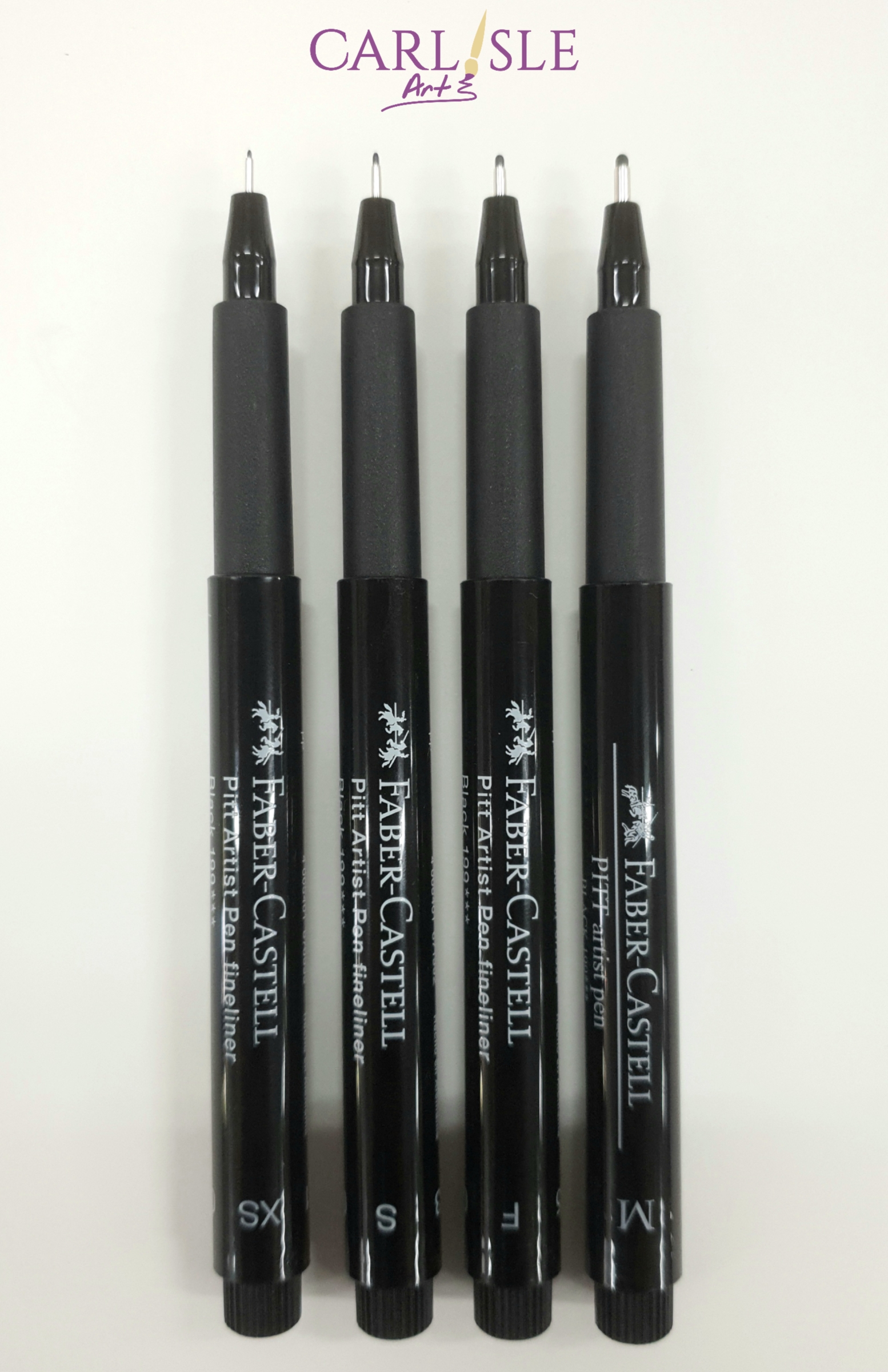 Faber-Castell Pitt Artist Pen Fineliner - Black 199 - Choose Your