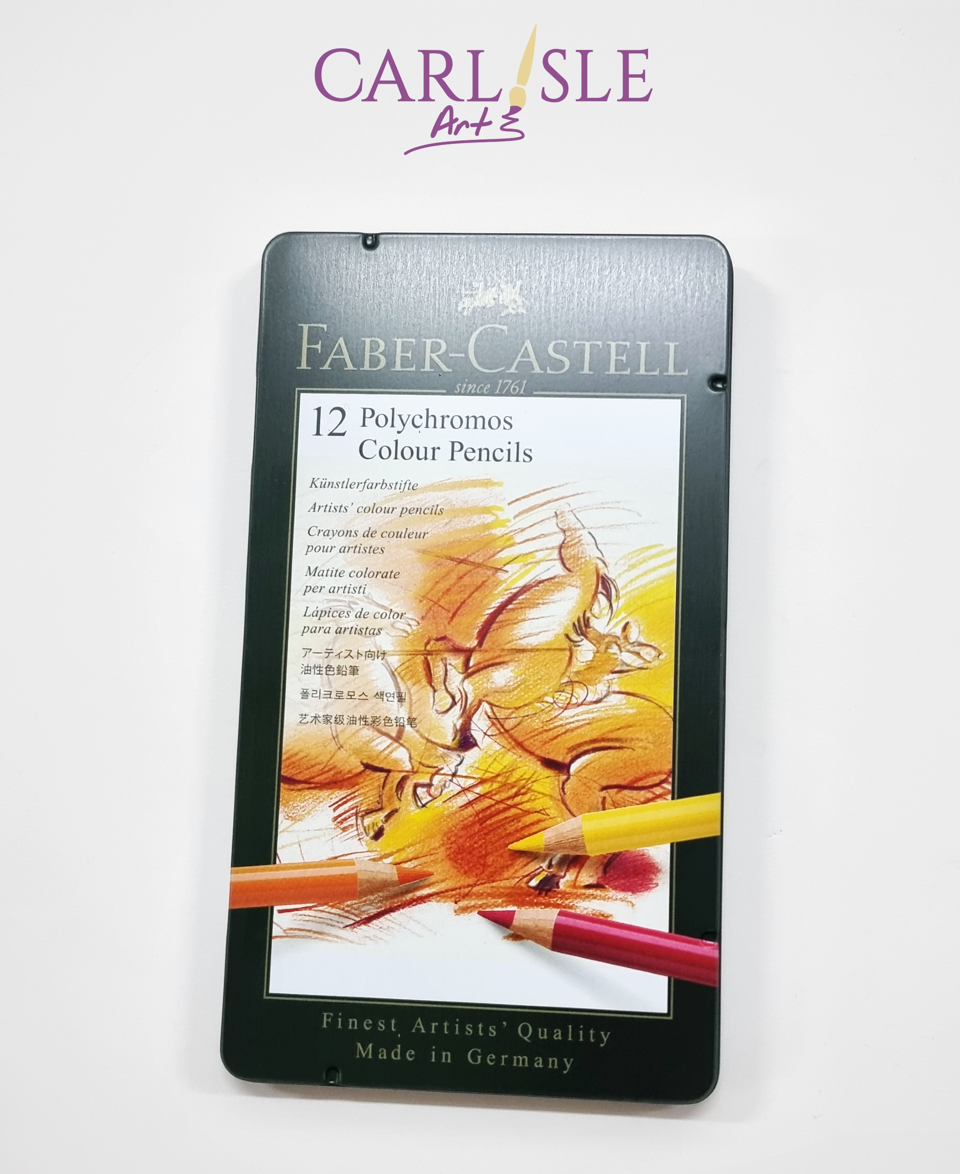 Faber-Castell Polychromos Pencils, Set of 12