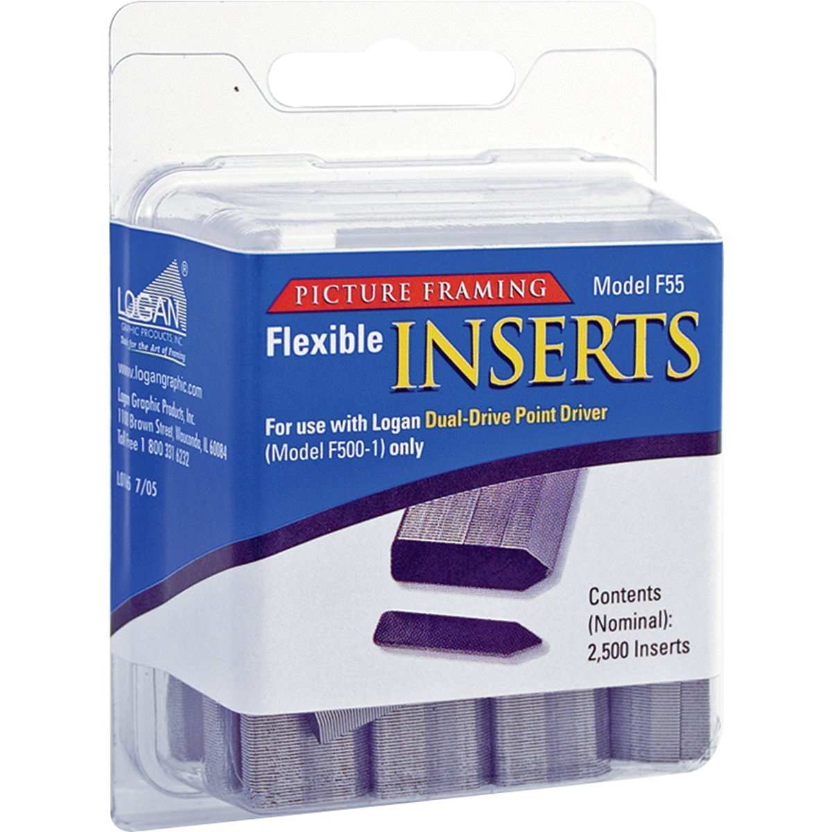 Logan Dual Drive Elite Flexipoint Refill, 2500Pack By One Or Bulk Buy