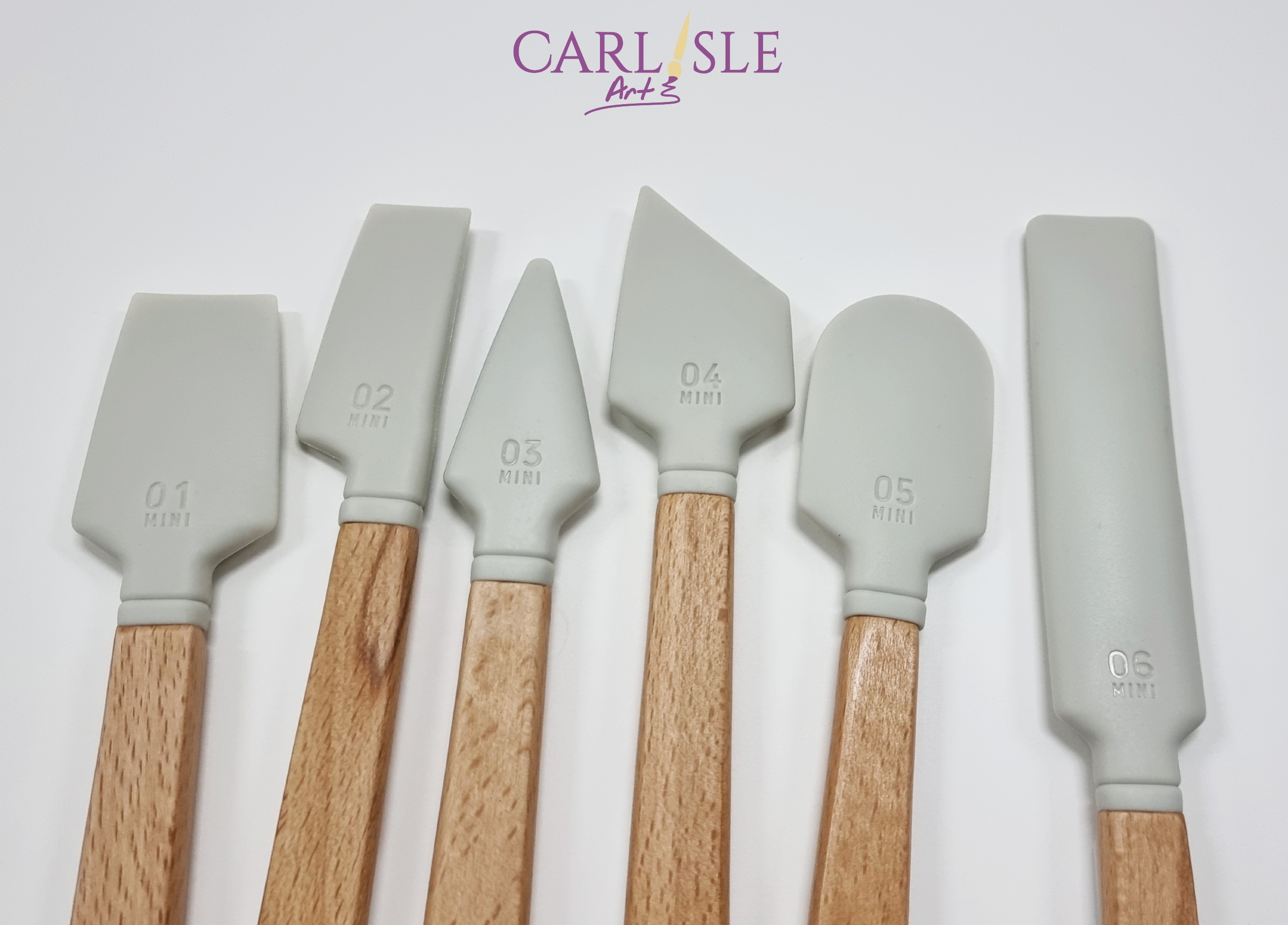 Outil Silicone Catalyst Princeton - Mini Lame Pour Peinture, Encaustique, Pâtisserie - 8,5 Pouces