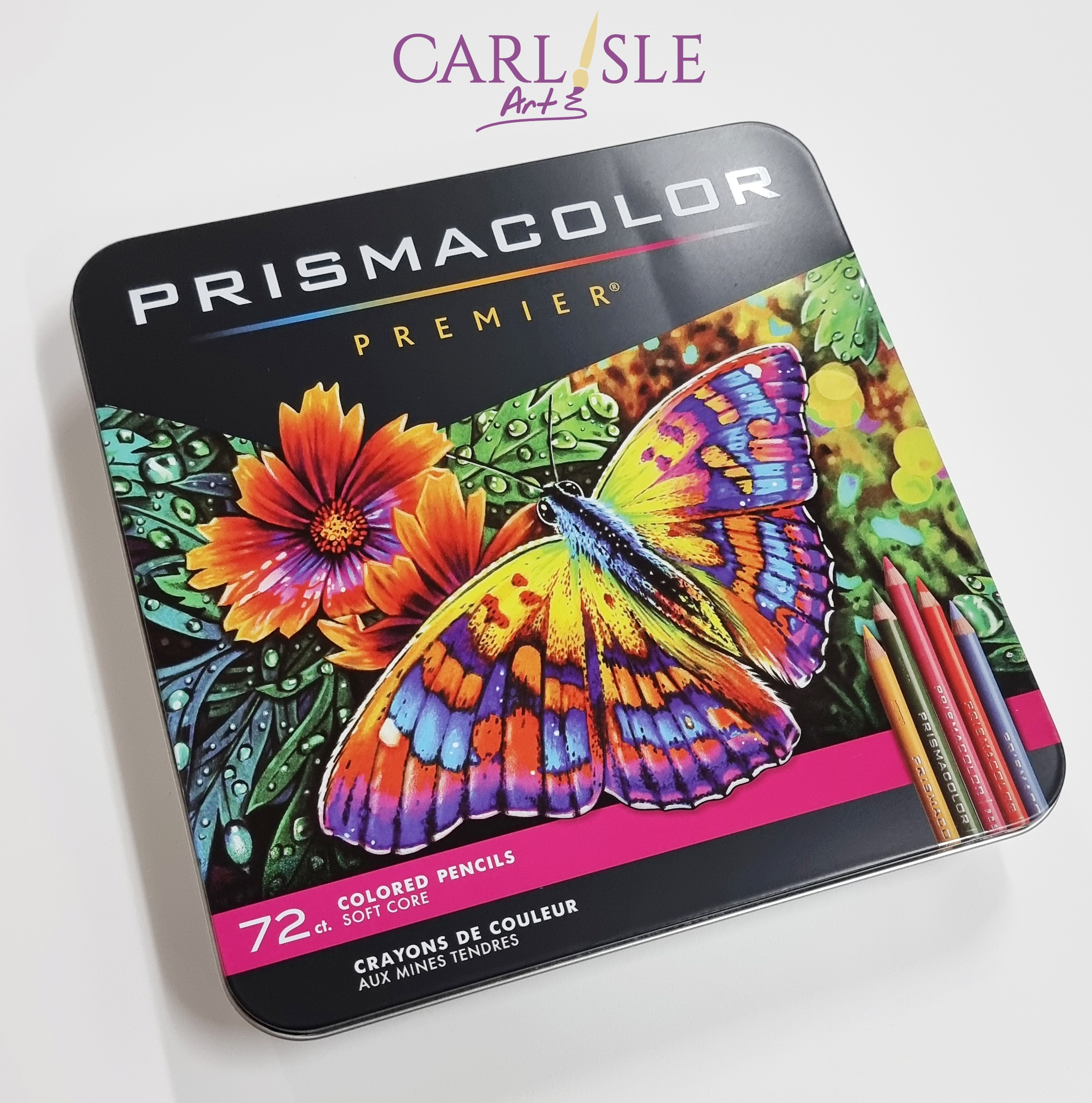 Prismacolor Premier Coloured Pencils - Soft Core - 72 Pack