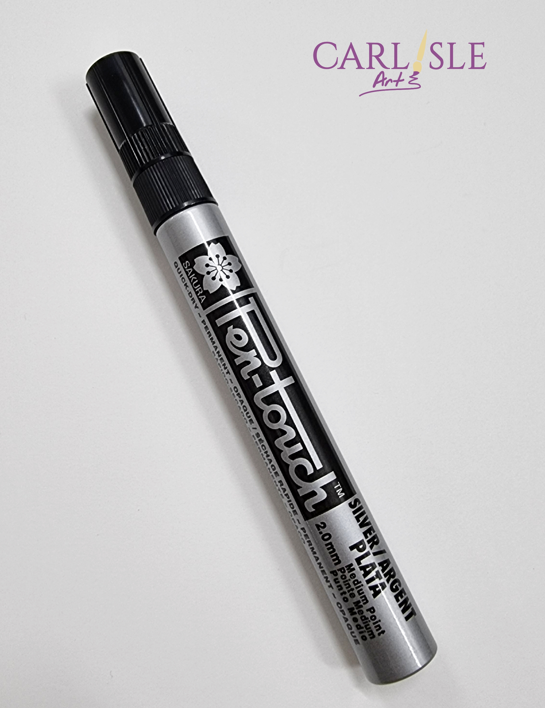 Sakura PenTouch Fine Marker - Silver