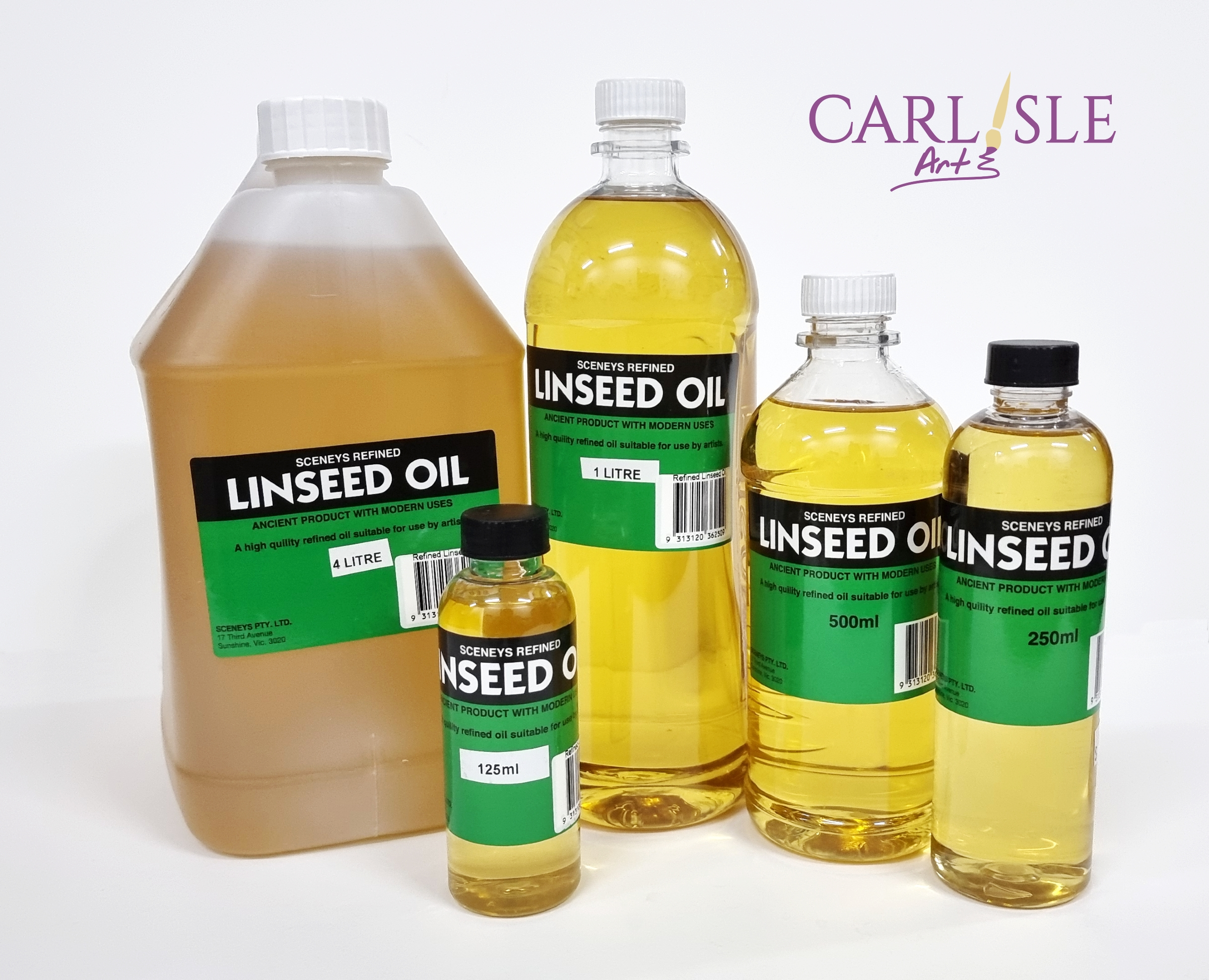 Sceneys Refined Linseed Oil - Choose Your Size