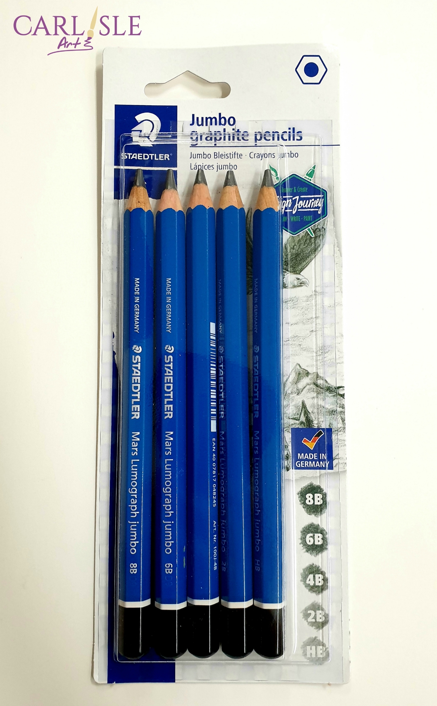 Staedtler Jumbo Graphite Pencils Set Of 6 eBay