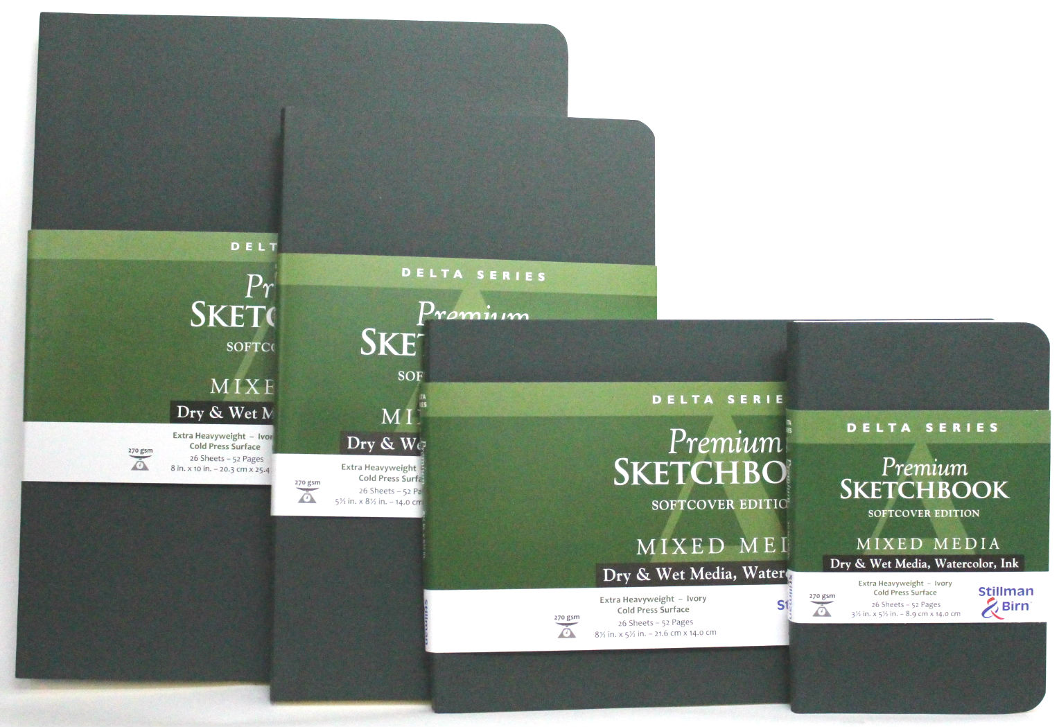 Sennelier Pastel Paper Pad C4 - 25 sheets - Choose Your Size